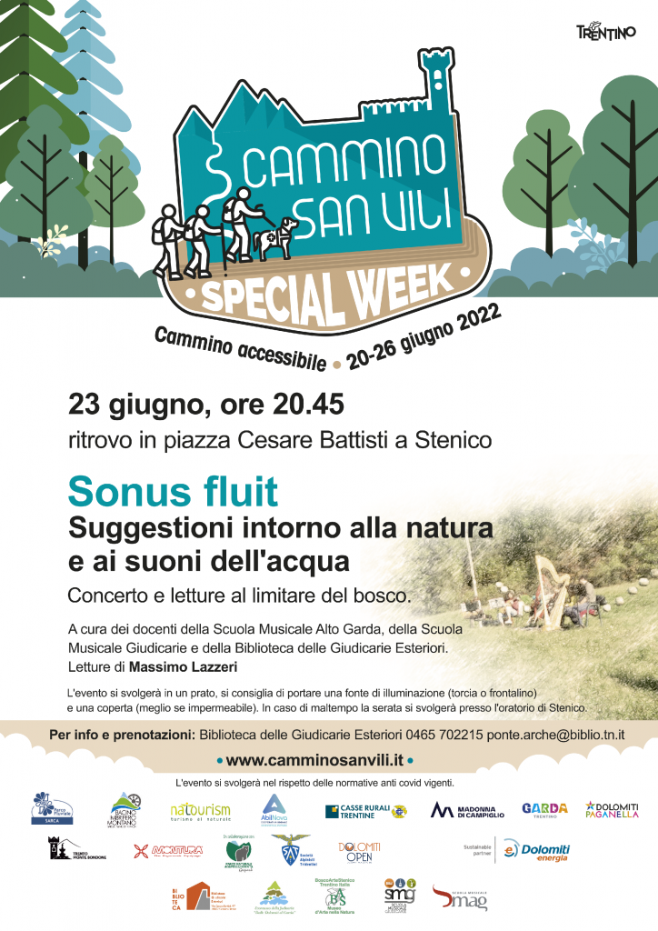 22 giugno: Evento musicale a Stenico ore 20:45
